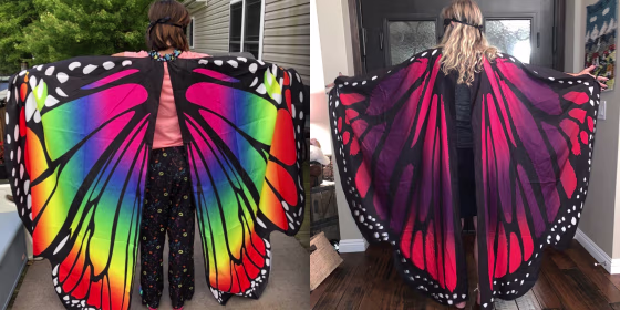 There's still time to plan a butterfly costume!