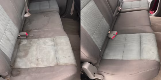 Car cleaner before and after