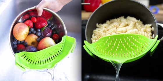 This strainer has so many uses.