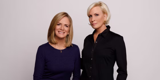 Ginny Brzezinski, left, and Mika Brzezinski, right, co-authors of "Comeback Careers: Rethink, Refresh, Reinvent Your Success — At 40, 50, and Beyond."