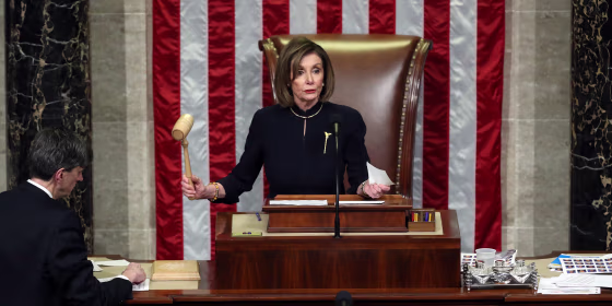 Image: U.S. House Of Representatives Votes On Impeachment Of President Donald Trump