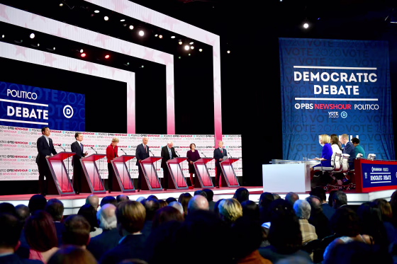 Image: US-VOTE-2020-DEMOCRATS-DEBATE