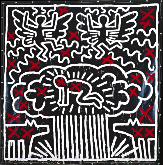 Keith Haring, American 1958-90, Untitled 1982.
