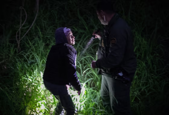 Image: US Border Agents Patrol Rio Grande Valley As Migrant Crossings Drop