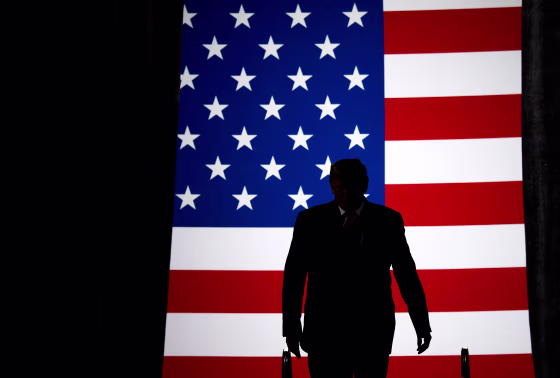 Image: President Donald Trump arrives for a campaign rally in Toledo, Ohio, on Jan. 9, 2020.