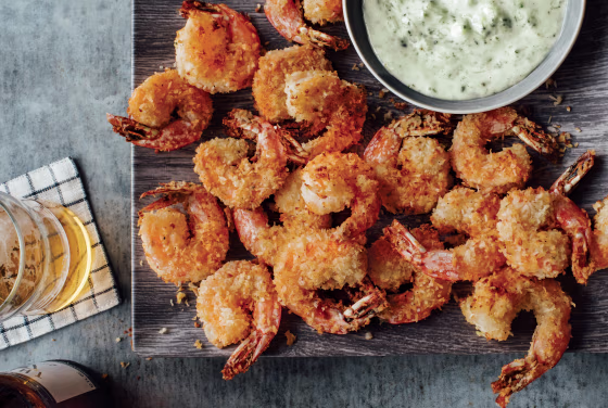 Triple Coconut Fried Shrimp
