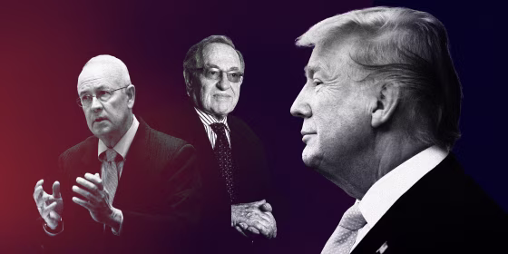Image: Kenneth Starr and Alan Dershowitz joined President Donald Trump's legal team for his impeachment trial.