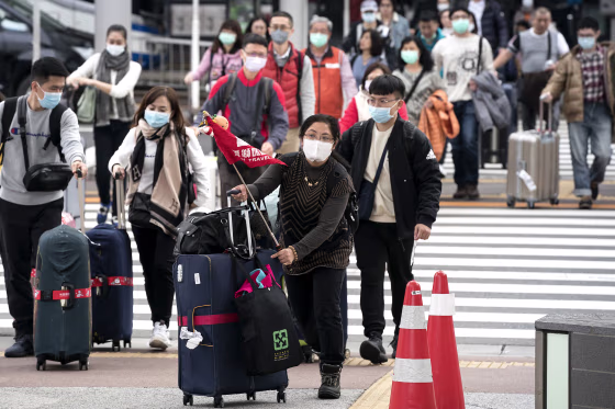 Image: China's Wuhan Coronavirus Spreads To Japan During The Lunar New Year