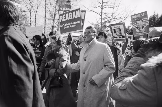 Presidential Candidate Ronald Reagan