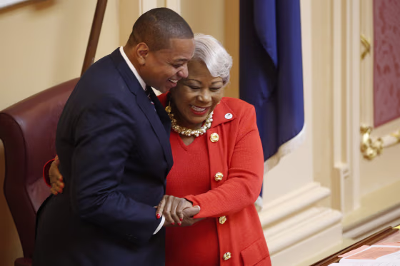 Image: Louise Lucas, Justin Fairfax