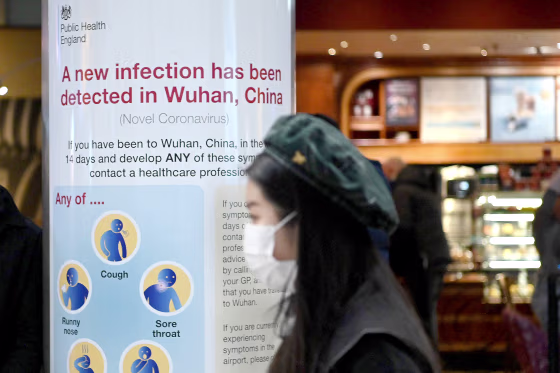 Image: BRITAIN-CHINA-HEALTH-VIRUS-EPIDEMIC