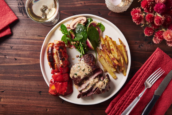 Surf and turf at home