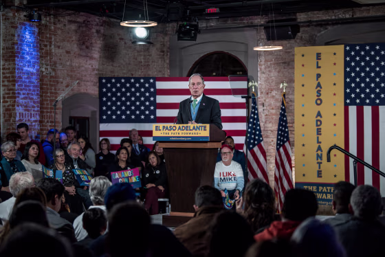 Image: Mike Bloomberg