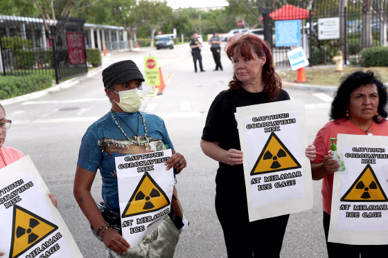 Image: Immigrant Community Leaders Demand ICE Cancel Check-in Appointments Over Coronavirus Threat