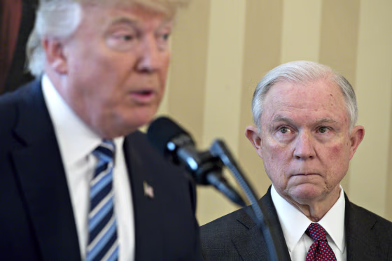 Image: Jeff Sessions Is Sworn In As U.S. Attorney General
