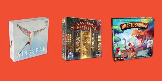 The best unique and recent board games and tabletop games include category winners Wingspan (left), The Taverns of Tiefenthal (center) and Draftosaurus. We asked expert gamers about other options and share tips on how to choose your next board game.