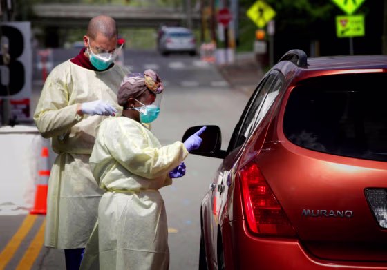 Meharry's students and staff have worked together to conduct drive-thru testing and screening for the coronavirus.