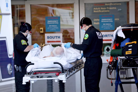 Image: Coronavirus Pandemic Causes Climate Of Anxiety And Changing Routines In America