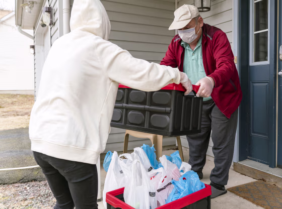 Image: Helping seniors