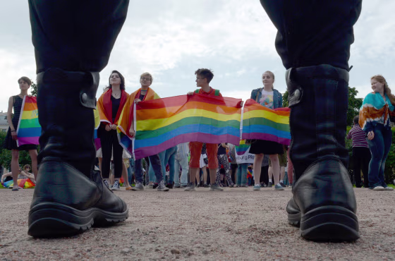 Image: Russia gay rights