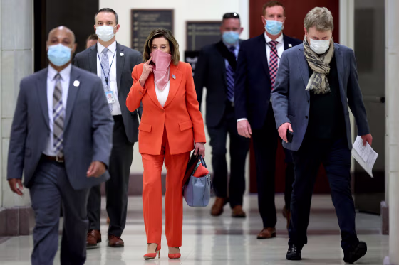 Image: *** BESTPIX *** Speaker Pelosi Holds Weekly Press Conference At Capitol Building