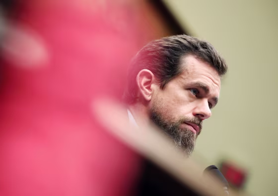 Twitter CEO Jack Dorsey testifies before the House Energy and Commerce Committee on Capitol Hill in Washington