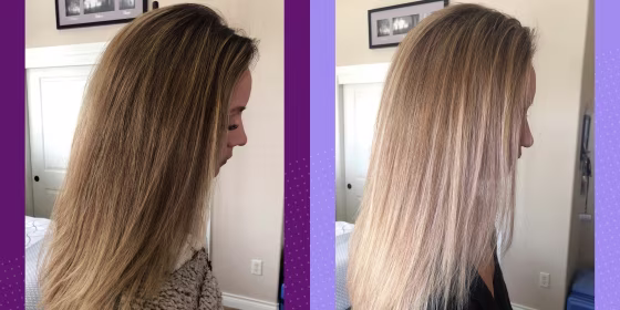 The Permanent Hair Color kit included steps that were easy to follow for a first time user.