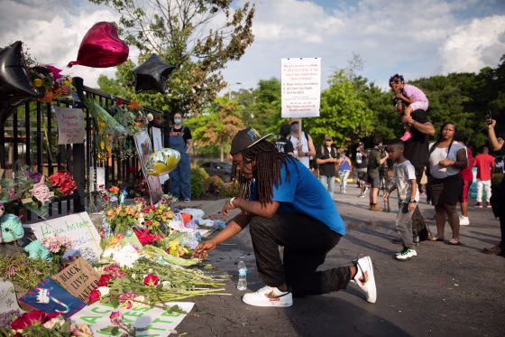Image: Protests Erupt In Atlanta After The Police Killing Of Rayshard Brooks