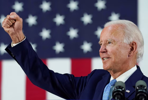 Image: FILE PHOTO: Democratic U.S. presidential candidate Biden holds campaign event in Wilmington, Delaware