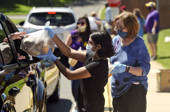 Food Distribution During Coronavirus Outbreak