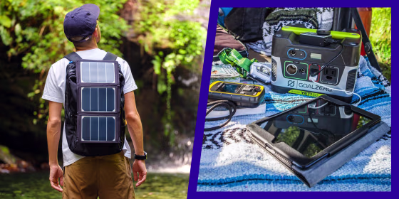 Solar panels may be all the rage on California roofs, but you can find myriad gadgets with their own solar panels built-in, too, allowing you to stay charged without being tethered to a wall outlet.