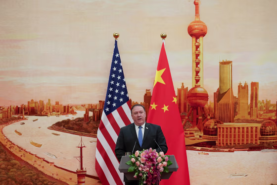 U.S. Secretary Of State Pompeo Visits China