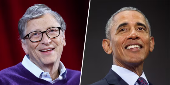Image: Bill Gates and Barack Obama