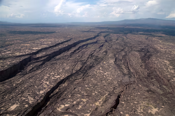 Image: The rift in Afar, Ethiopia.