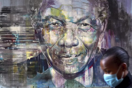 Image: Nelson Mandela mural