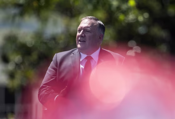 Secretary Of State Michael Pompeo Delivers Speech On China And The Future Of The 'Free World'