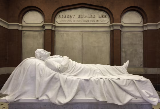 \"Recumbent Statue\" of Robert E. Lee