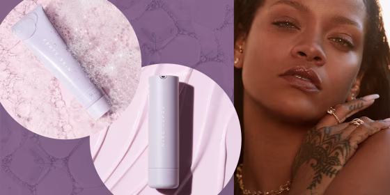 Fenty Skin by Rihanna 2020 launch includes a face wash, makeup remover, toner, serum, moisturizer and sunscreen. Fenty Skin Total Cleans'r Remove-It-All Cleanser, Fat Water Pore-Refining Toner Serum and Hydra Vizor Invisible Moisturizer Broad Spectrum SPF