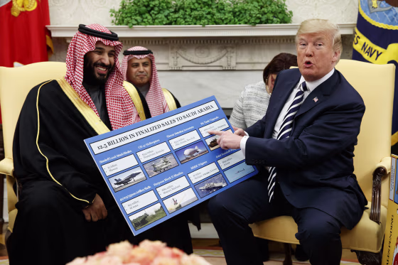 Image: Donald Trump, Mohammed bin Salman