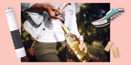 Person opening a bottle of wine with a wine key. What is the best electric wine opener? Shop the best wine keys from Amazon, and other retailers according to sommeliers, wine critics and wine experts from Terlato Wines and more.
