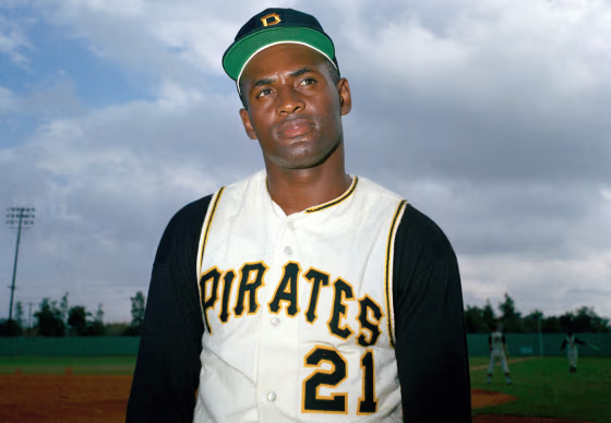 Pittsburgh Pirates' outfielder Roberto Clemente in March 1967.