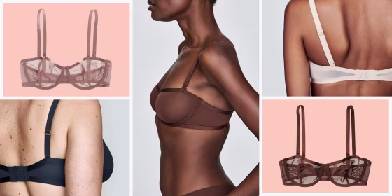 women wearing cuup unlined bras