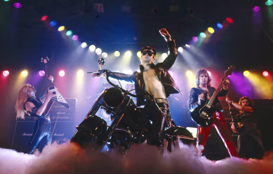 Photo of Glenn TIPTON and Rob HALFORD and KK DOWNING and JUDAS PRIEST and Ian HILL