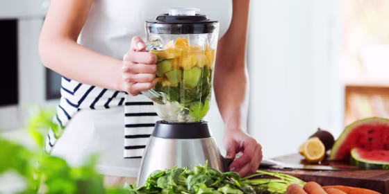 woman making smoothie in blender. Find the best home and kitchen product deals this Prime Day. Shop a wide selection of sales on coffee makers, air fryers, cookware and more.