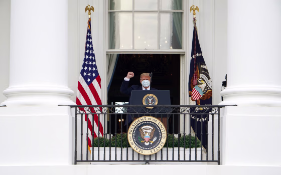 Image: US-VOTE-TRUMP-briefing