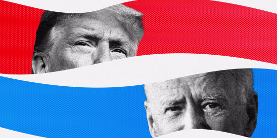Image: President Donald Trump and Joe Biden will participate in a final presidential debate on Thursday night.