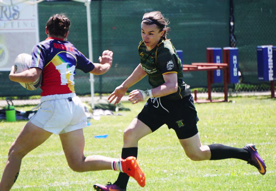 Rugby player Grace McKenzie.