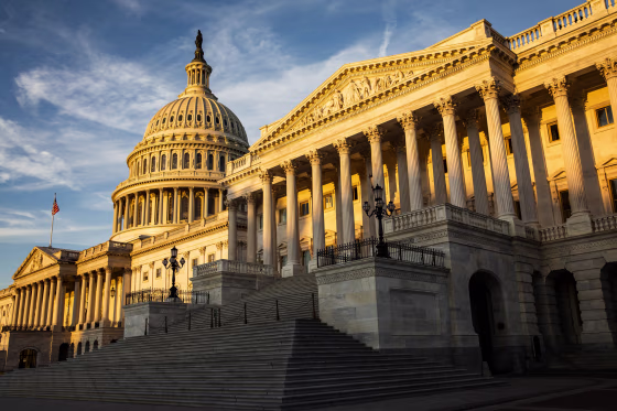 Image: The sun rises on the Capitol in Washington on Sept. 19, 2019.