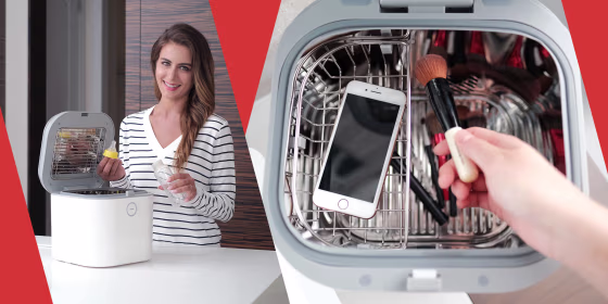 How to clean your makeup brushes and prevent acne, pimples and breakouts, according to dermatologists and makeup artists. Easy ways to clean your makeup tools and Beautyblenders include UV sanitizers, Dial soap, Dawn dish soap and Sigma Beauty product.