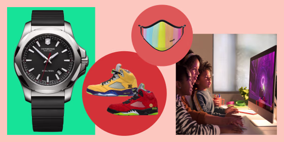Latest products include a Victorinox Swiss Army watch, Vistaprint face masks, Air Jordan 5s, Apple iMac and more.